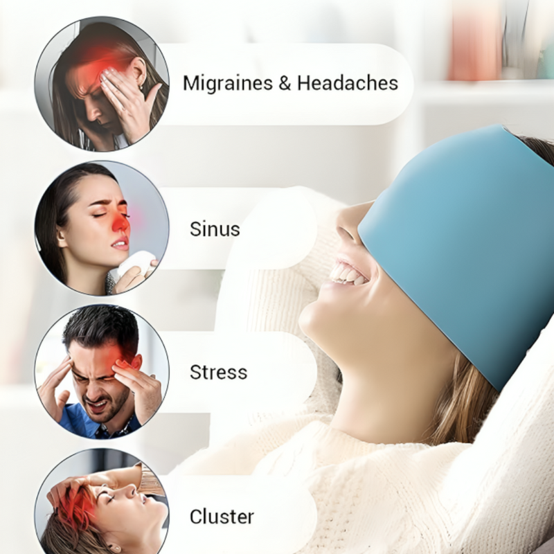 The Soothing & Cooling Migraine Cap